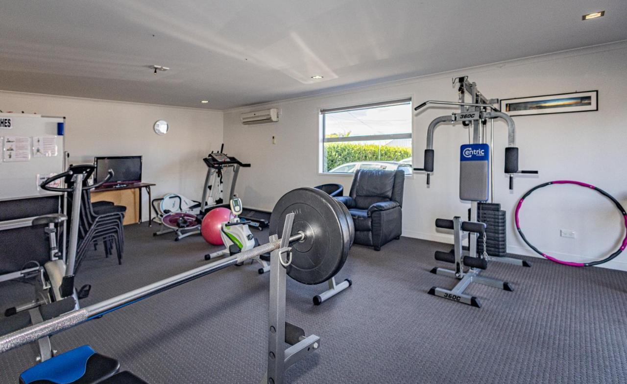 Pukekura Motor Lodge New Plymouth Zewnętrze zdjęcie A home gym